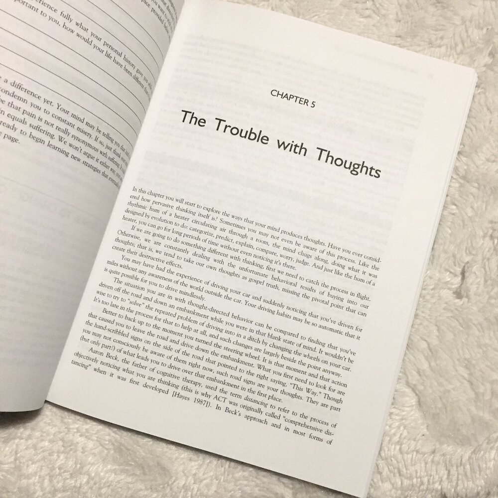 'Get Out of Your Mind and Into Your Life' Steven Hayes Softcover CBT Copy 2 - Picture 5 of 5